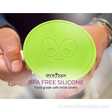 BPA Free Silicone koffiemok Cover